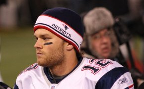 Tom Brady looking solemn