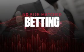 no risk matched betting text overlay with a man giving a thumbs up