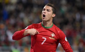 Ronaldo scores for Portugal