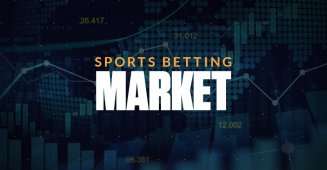sports betting market text with stocks tracker