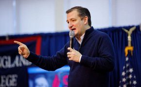 Ted Cruz fights for his Senate seat in deep-red Texas.