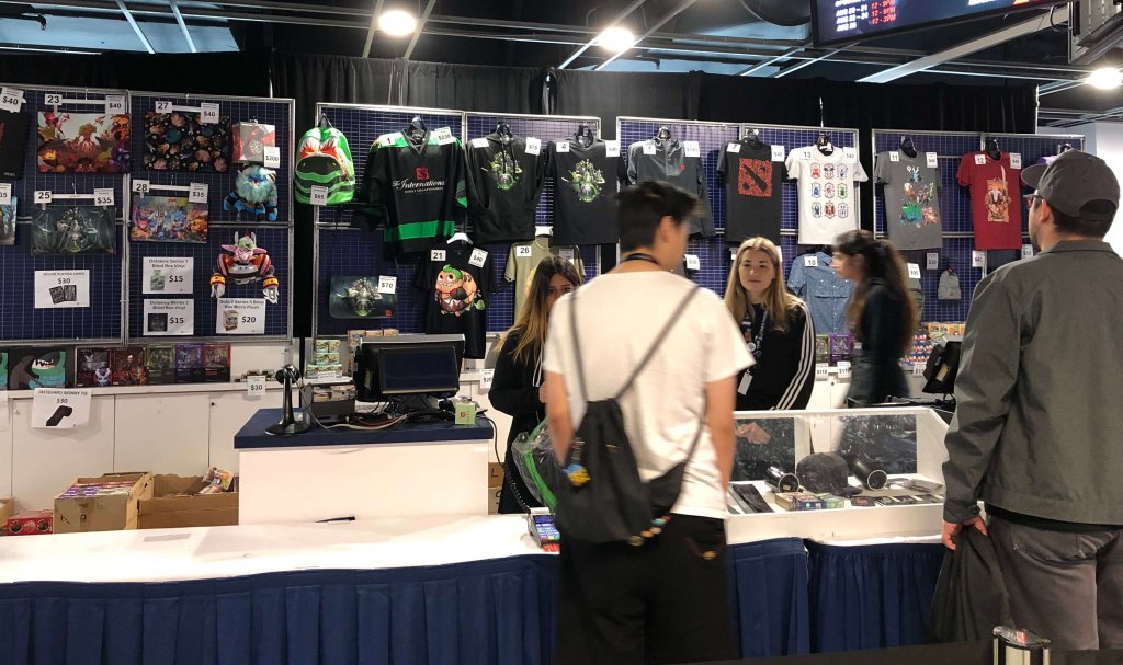 There was no shortage of items for sale at The International 2018.