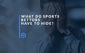 what do sports bettors have to hide text overlay