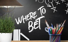 where to bet written on betting 101 chalkboard