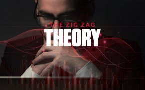 the zig zag theory text overlay on man looking down